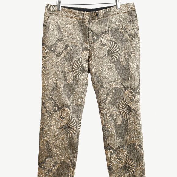 Camilla and Marc Sublime Gold Brocade Jacquard Pants - Picture 2 of 13